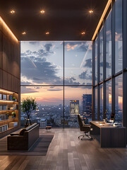Fototapeta premium A Modern Office Interior