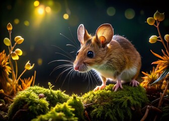 Adorable Pictures of Mice Exploring Their Natural Habitat in Various Poses and Environments