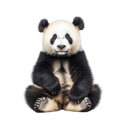Fototapeta premium panda isolated