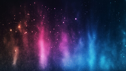 Abstract Christmas northern lights colorful