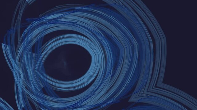 dekorativer Hintergrund aus blauen Ellipsen und Kreise, modernes Design