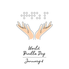 line art of World Braille Day good for World Braille Day celebrate. line art.