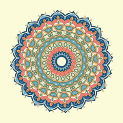 Minimalist Colorful Mandala.eps