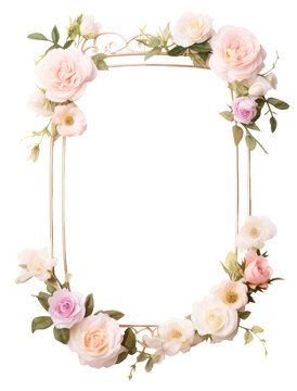 PNG Rose photography wedding wreath.