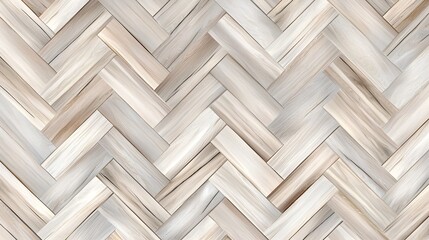 Elegant wooden herringbone pattern, neutral tones, perfect for upscale interiors, classic and timeless floor design