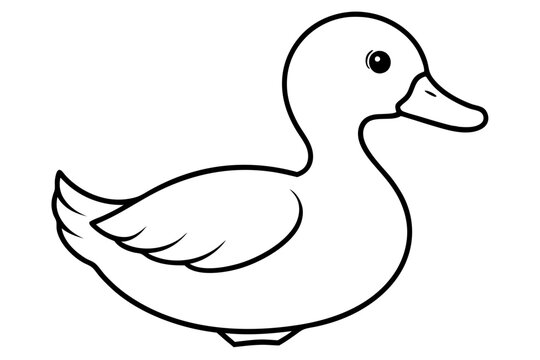 recommend clip art: duck silhouette vector illustration