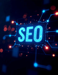 SEO Search engine optimisation digital marketing business technology concept