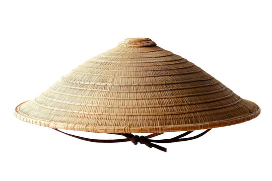 traditional straw sun protection hat