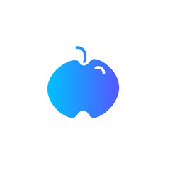 fruit gradient icon
