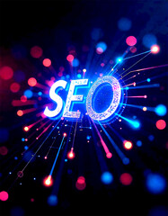 SEO Search engine optimisation digital marketing business technology concept
