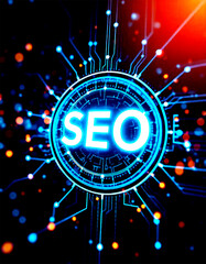 SEO Search engine optimisation digital marketing business technology concept