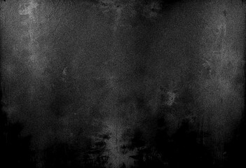 Black wall texture background, grainy texture background