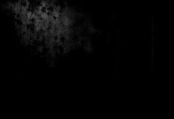Black wall texture background, grainy texture background