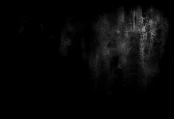 Black wall texture background, grainy texture background