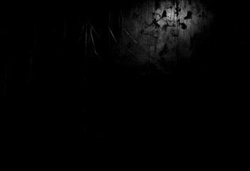 Black wall texture background, grainy texture background