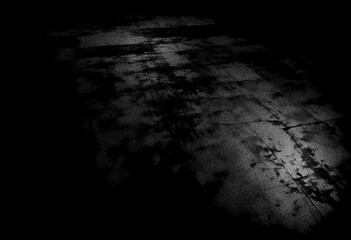 Black wall texture background, grainy texture background