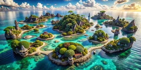 Captivating Bone Island Graphics Featuring Unique Patterns, Textures, and Artistic Elements for Design