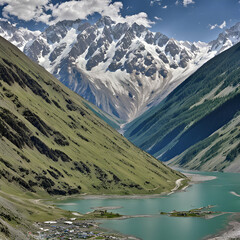lake in the mountains
