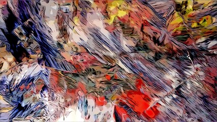 abstract background wallpaper. Modern motif visual art. Mixtures of oil paint. Trendy hand painting canvas. Wall decor and Wall art prints Idea. 3D Texture. Art object	