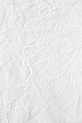 crumpled White kraft paper texture