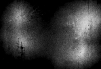 Obraz premium Black wall texture background, grainy texture background