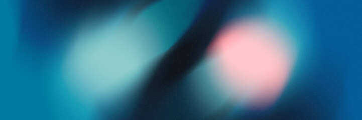 Abstract Green Blue Cyan Pink Gradient Banner Poster Design Template, Wide Lomo Light Leaks, Lens Flare, Light Leak