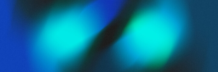 Abstract Green Blue Cyan Gradient Banner Poster Design Template, Wide Lomo Light Leaks, Lens Flare, Light Leak