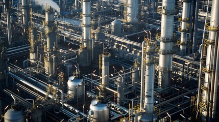 Create a scenario where ICS controls a large-scale oil refinery, automating key processes to increase safety and efficiency