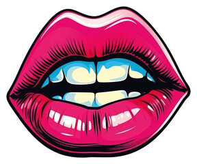 PNG Lips lipstick white background moustache.
