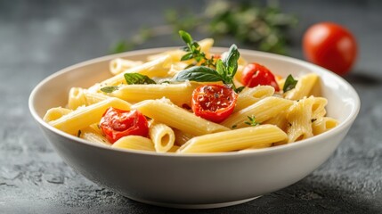 The Delicious Pasta with Tomatoes