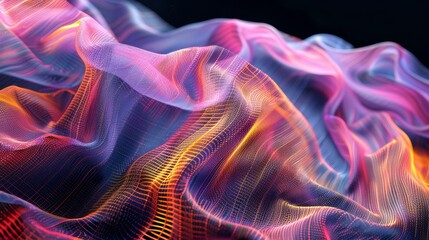 Fototapeta premium Ethereal Whirl of Cosmic Colors