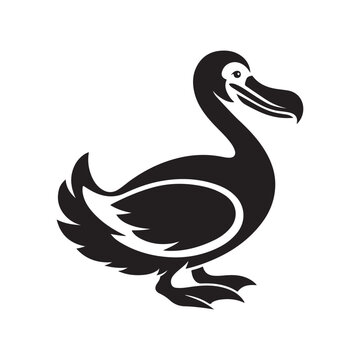 recommend clip art: Unique Dodo Silhouette Vectors for Creative Graphic Design Projects