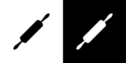 rolling pin icon set vector illustration