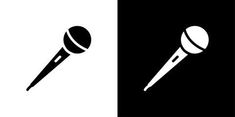 Speaker Microphone icon set vector illustration