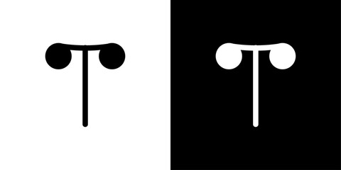 Wind up key icon set vector illustration