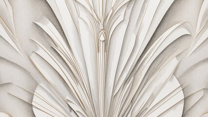 Abstract light gray background with layered design, modern vibe, artistic texture