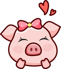 Pig with Heart