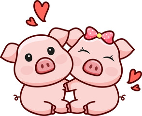 Pig with Heart