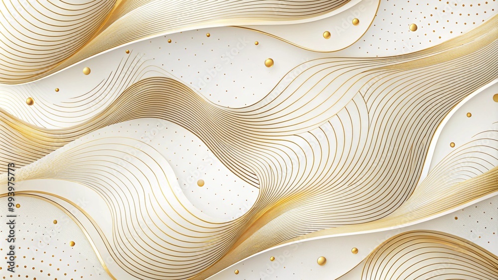 Poster minimalistic tillable patterns with fine lines and simple elements. fine lines and simple elements m