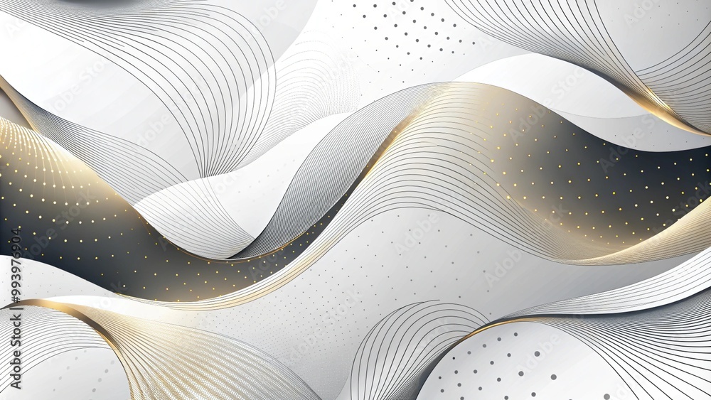 Poster minimalistic tillable patterns with fine lines and simple elements. fine lines and simple elements m