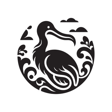 recommend clip art: Unique Dodo Silhouette Vectors for Creative Graphic Design Projects