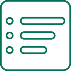 Obraz premium Menu Vector Icon