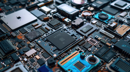 A comparison of hardware technologies used in leading consumer electronics, highlighting battery efficiency and processing power.