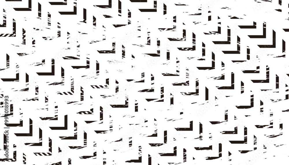 Poster grunge sharp arrows pattern for background and jersey design. easily resized and recoloured at your 