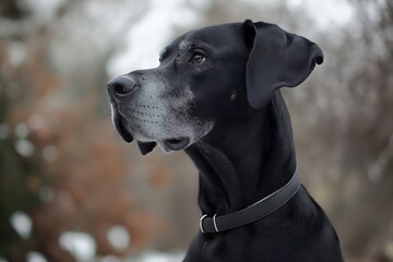 Great Dane, Dog Portrait Photography, Great Dane Close-up, Great Dane Pet Photo, High Quality Dog Image
