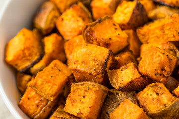 Homemade Roasted Yam Sweet Potatoes