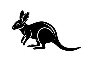 Bilby vector icon on white background