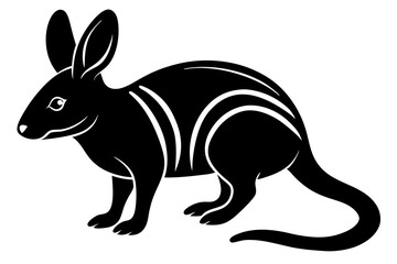 Bilby vector icon on white background