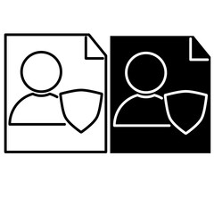 Software security.
login banner for web, and mobile apps. Security illustration, flat style vector.