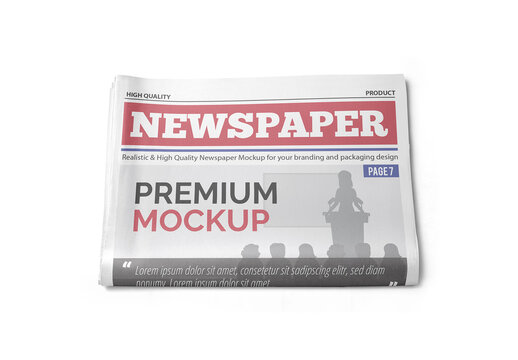 Newspaper Mockup